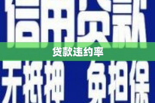 双清贷款违约率