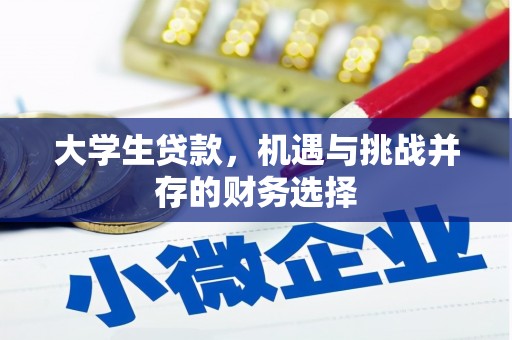双清大学生贷款，机遇与挑战并存的财务选择