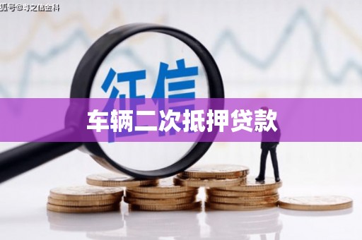 双清车辆二次抵押贷款