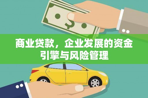 双清商业贷款，企业发展的资金引擎与风险管理