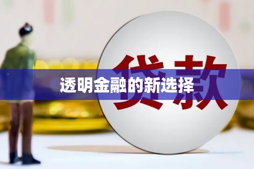 双清透明金融的新选择