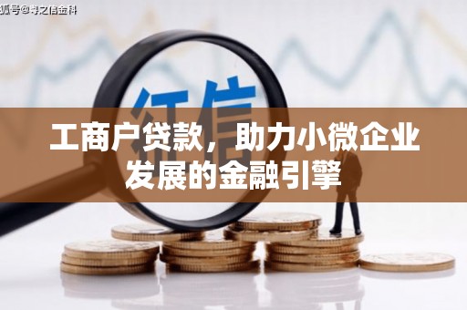 双清工商户贷款，助力小微企业发展的金融引擎