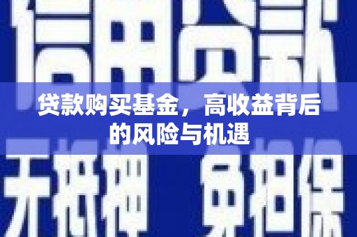 双清贷款购买基金，高收益背后的风险与机遇