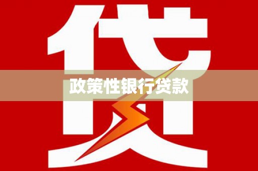 双清政策性银行贷款