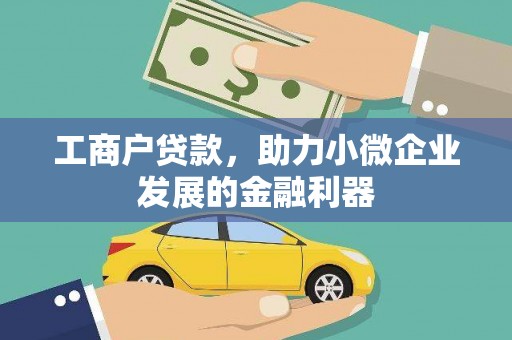 双清工商户贷款，助力小微企业发展的金融利器