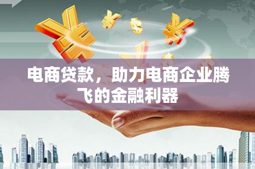 双清电商贷款，助力电商企业腾飞的金融利器