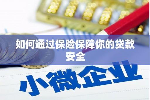 双清如何通过保险保障你的贷款安全