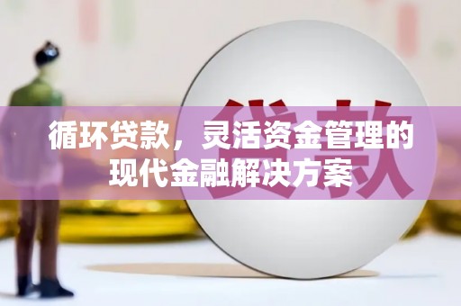 双清循环贷款，灵活资金管理的现代金融解决方案