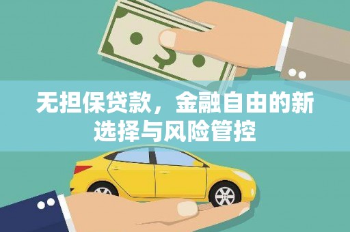 双清无担保贷款，金融自由的新选择与风险管控