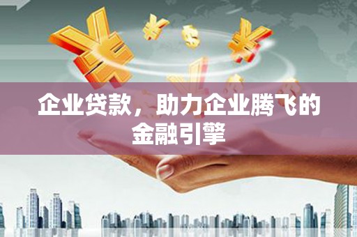 双清企业贷款，助力企业腾飞的金融引擎