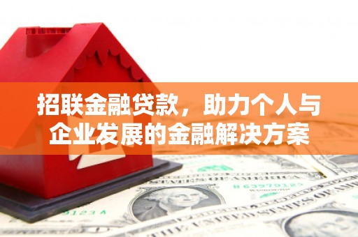 双清招联金融贷款，助力个人与企业发展的金融解决方案