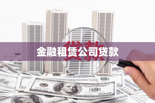 双清金融租赁公司贷款