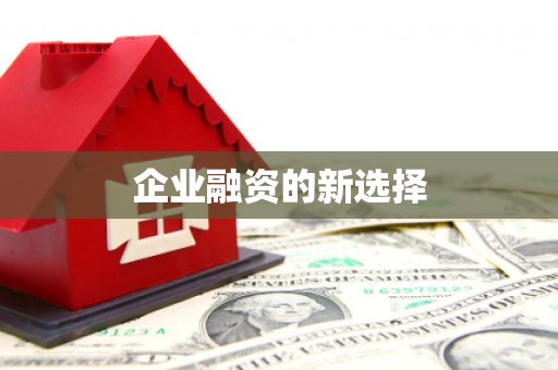 双清企业融资的新选择