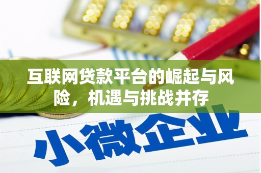 双清互联网贷款平台的崛起与风险，机遇与挑战并存