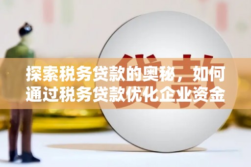 双清探索税务贷款的奥秘，如何通过税务贷款优化企业资金流