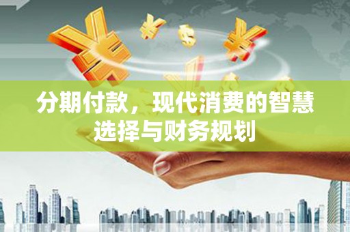 双清分期付款，现代消费的智慧选择与财务规划