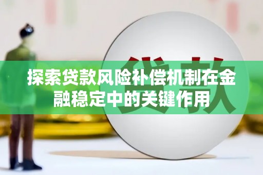 双清探索贷款风险补偿机制在金融稳定中的关键作用