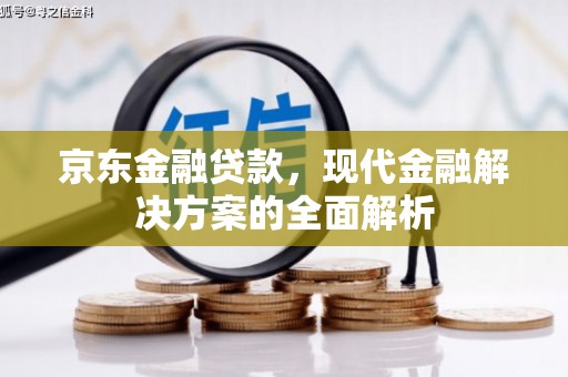 双清京东金融贷款，现代金融解决方案的全面解析