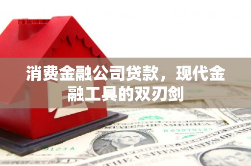 双清消费金融公司贷款，现代金融工具的双刃剑