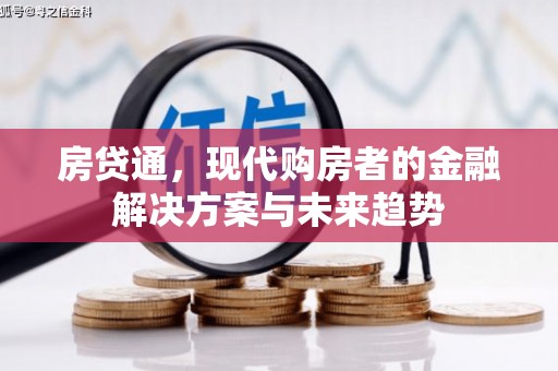 双清房贷通，现代购房者的金融解决方案与未来趋势