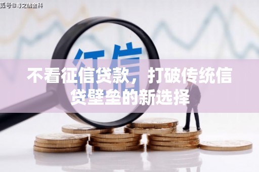 双清不看征信贷款，打破传统信贷壁垒的新选择