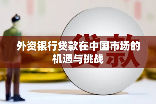 双清外资银行贷款在中国市场的机遇与挑战