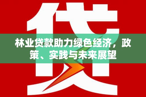 双清林业贷款助力绿色经济，政策、实践与未来展望