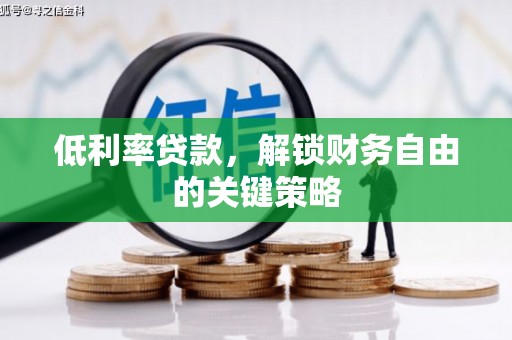 双清低利率贷款，解锁财务自由的关键策略