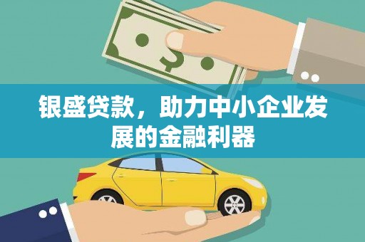 双清银盛贷款，助力中小企业发展的金融利器