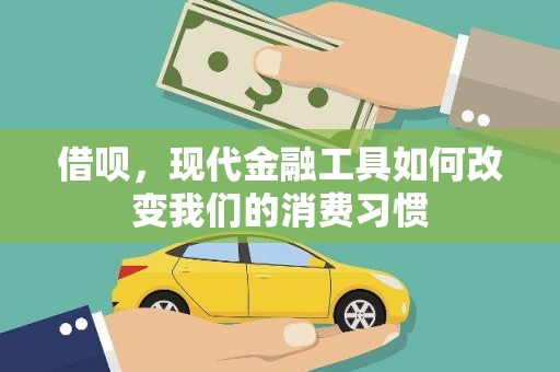 双清借呗，现代金融工具如何改变我们的消费习惯