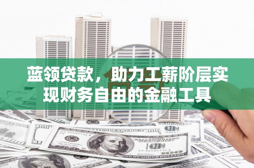 双清蓝领贷款，助力工薪阶层实现财务自由的金融工具