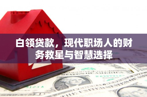 双清白领贷款，现代职场人的财务救星与智慧选择
