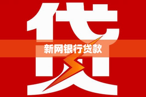 双清新网银行贷款