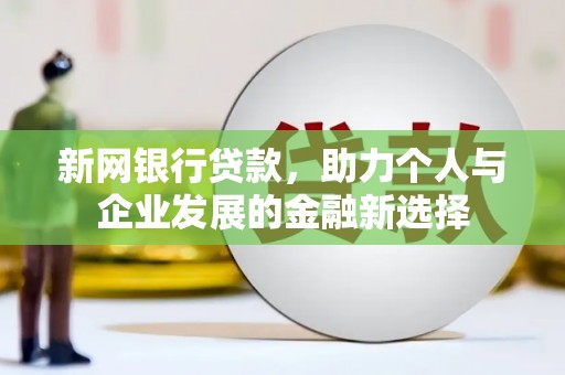 双清新网银行贷款，助力个人与企业发展的金融新选择