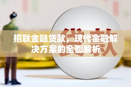 双清招联金融贷款，现代金融解决方案的全面解析