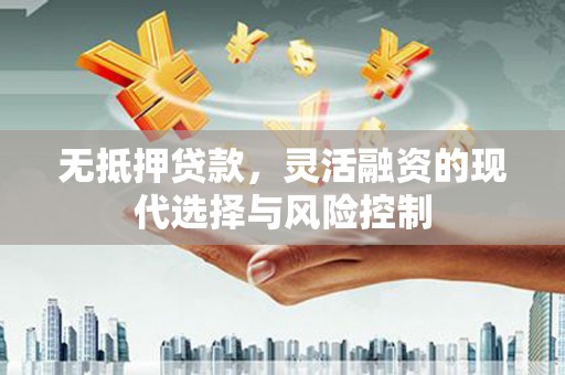双清无抵押贷款，灵活融资的现代选择与风险控制
