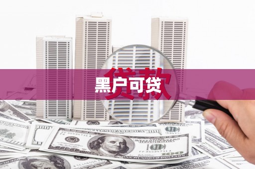 双清黑户可贷