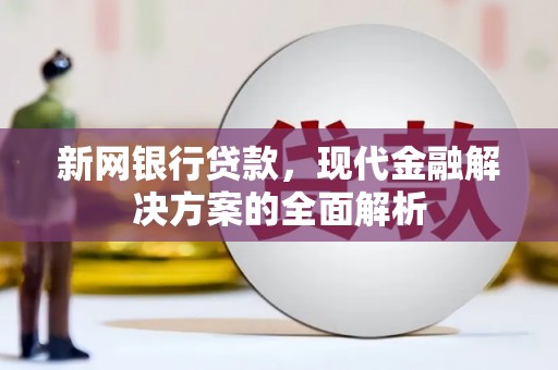 双清新网银行贷款，现代金融解决方案的全面解析
