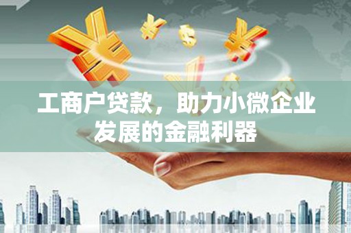 双清工商户贷款，助力小微企业发展的金融利器