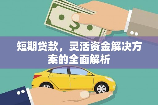 双清短期贷款，灵活资金解决方案的全面解析