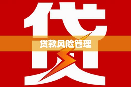双清贷款风险管理
