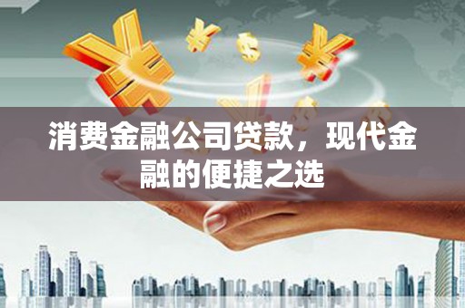 双清消费金融公司贷款，现代金融的便捷之选