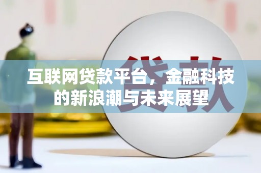 双清互联网贷款平台，金融科技的新浪潮与未来展望