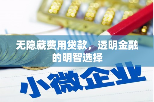 双清无隐藏费用贷款，透明金融的明智选择