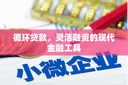 双清循环贷款，灵活融资的现代金融工具