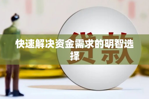 双清快速解决资金需求的明智选择