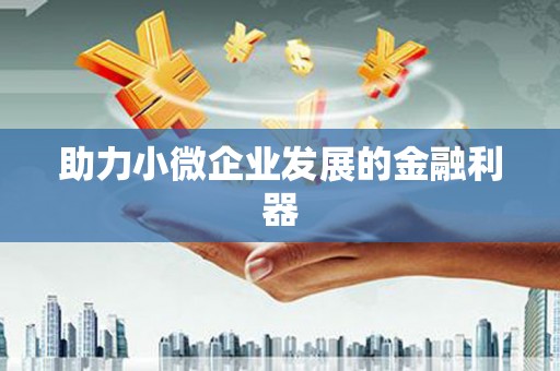 双清助力小微企业发展的金融利器