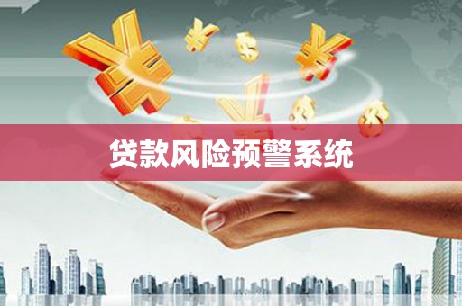 双清贷款风险预警系统